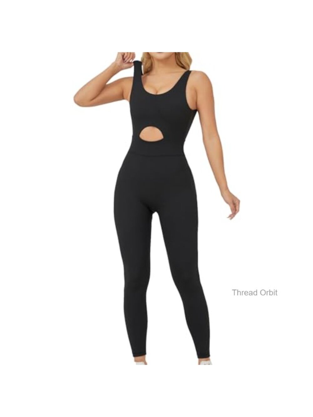 Sleeveless Yoga Jumpsuit Backless One Piece Workout Jumpsuit